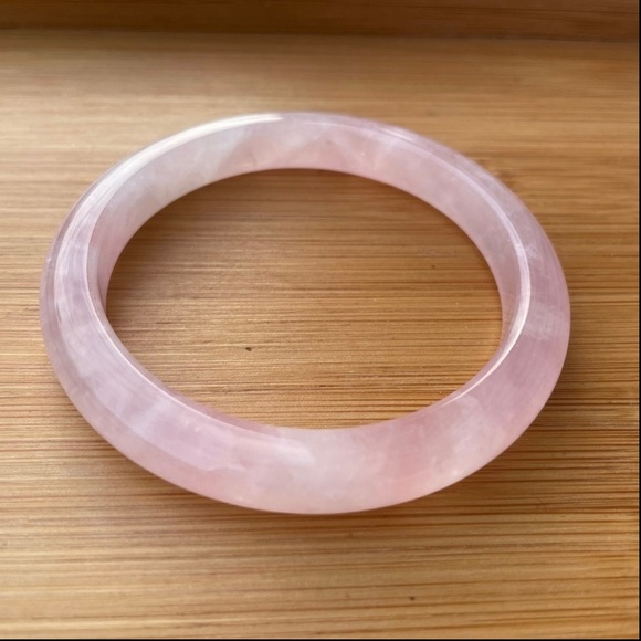 Jewelry - Rose Quartz Bracelet Gemstone Bracelet 63.5mm